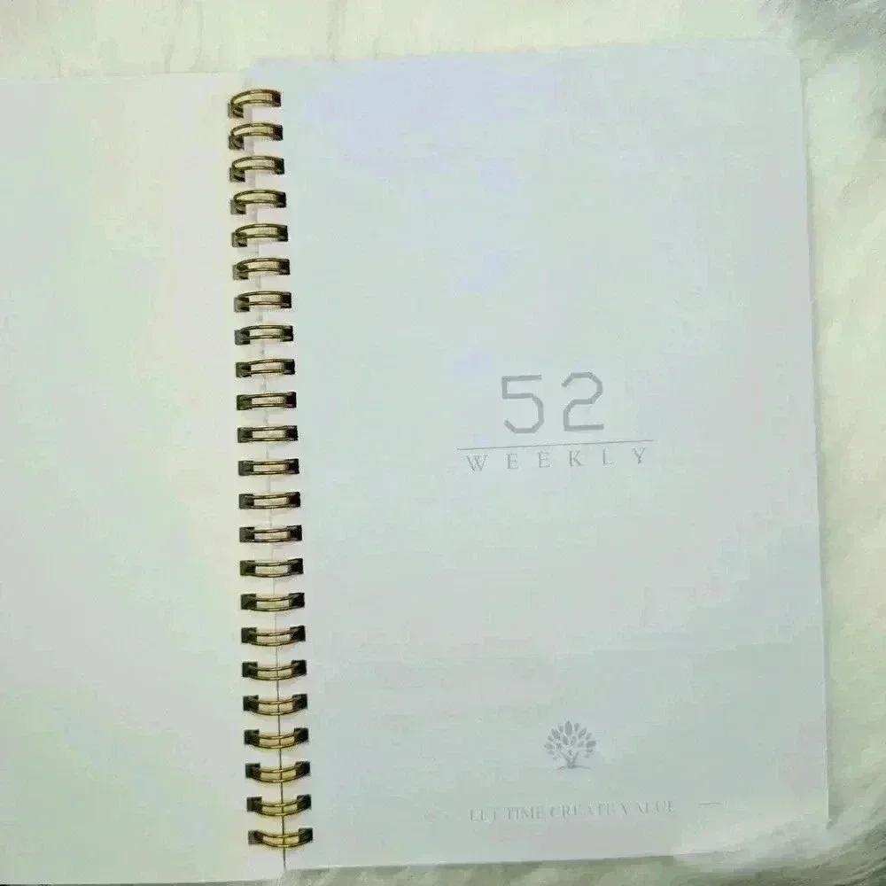Weekly Planner and Purple Series Highlighter Pen Set Bundle